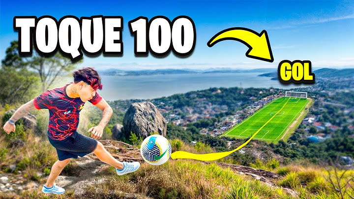 Quantos TOQUES até chegar no GOL? 😱