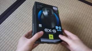 ELECOM M-XGL20DLSBK EX-G 握りの極み 静音 Lサイズ