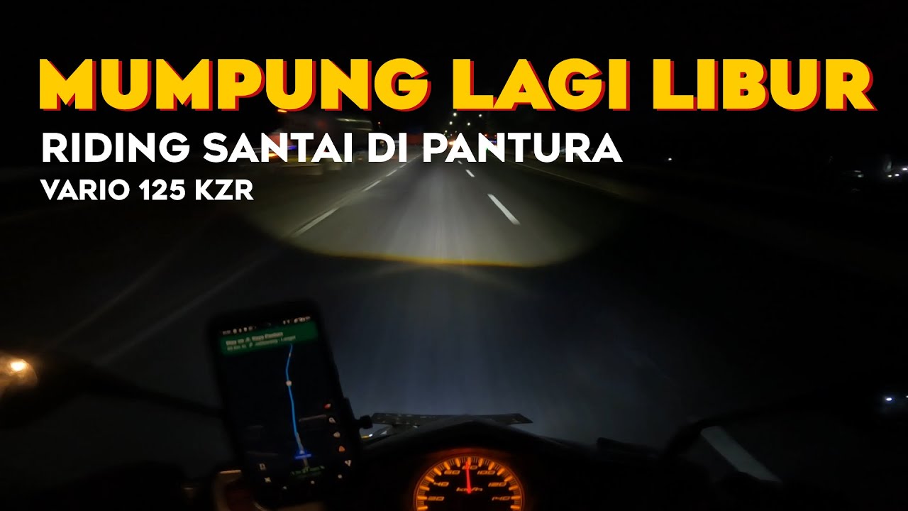 JALUR PANTURA MELELAHKAN | TANGERANG - DIENG Eps 1 | VARIO 125 KZR
