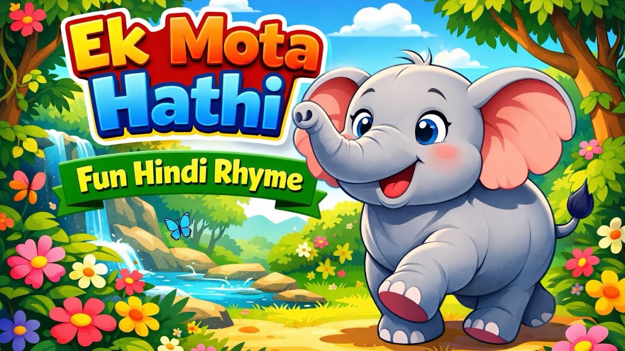 Ek Moto Hathi Jhoom Ke Chala Makdi Ke Jaal Me Jake Wo phasa