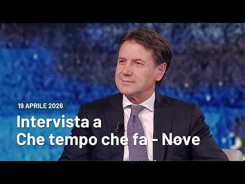 Video Giuseppe Conte intervistato da Fabio Fazio a Che tempo che fa | 19/04/2026