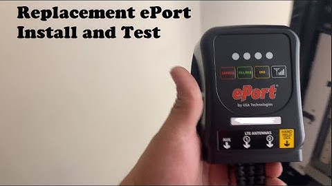 Replacement ePort Install for DN368