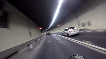 Street View Hong Kong 2023 YAMAHA CYGNUS 2Gen POV - 啟德隧道西行Kai Tak Tunnel Westbound
