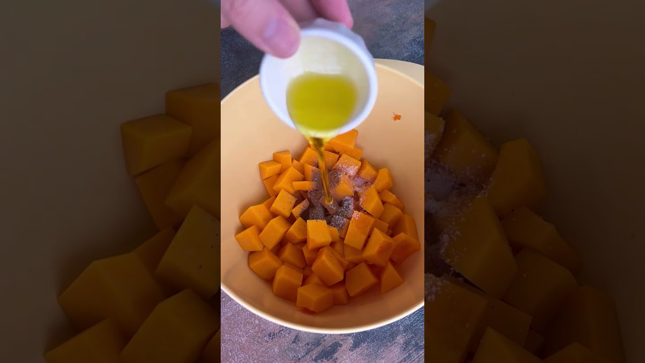 Air Fryer Butternut Squash Cubes - Cozy Cravings