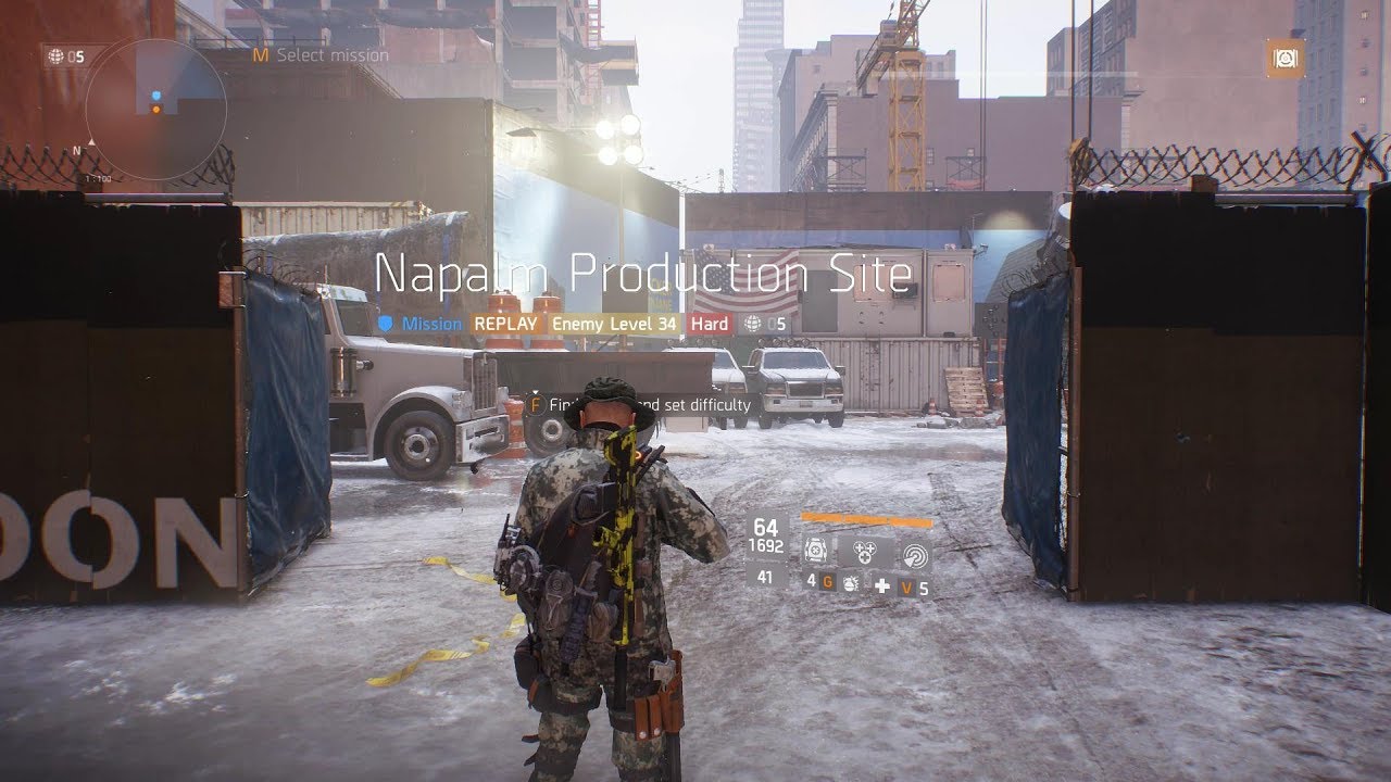 The Division - Napalm Production Site [Hard mission]