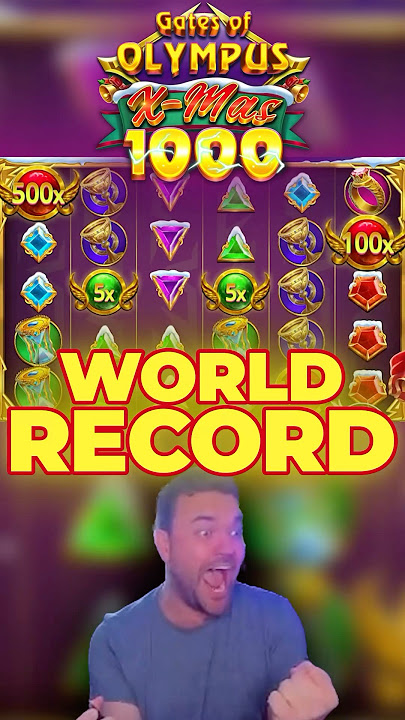 GATES 1000 XMAS WORLD RECORD MAX WIN!! #casino #maxwin #casinoslots #slots