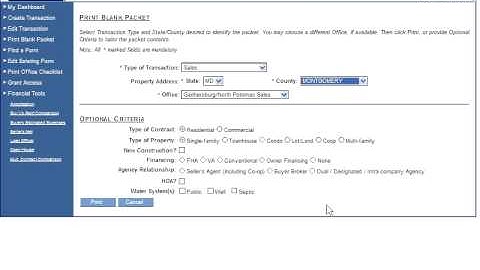 L&F Xcelerate - Print Blank Packet