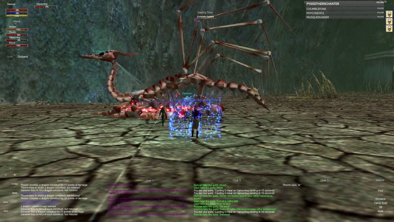 Everquest p99 Dragon Nec Cleric YouTube