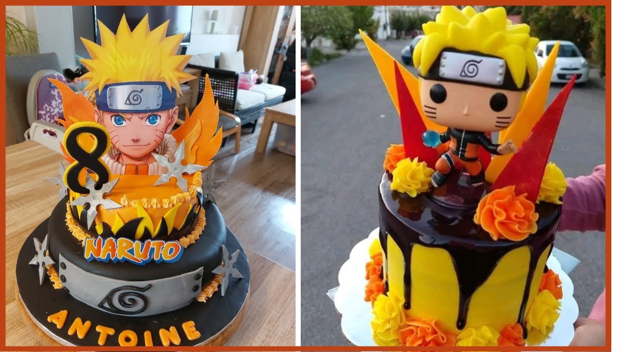 TOPO NARUTO  Naruto, Bolo decorado dia dos pais, Festa naruto