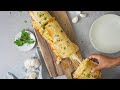 Chicken Mayo Garlic Bread Roll Up