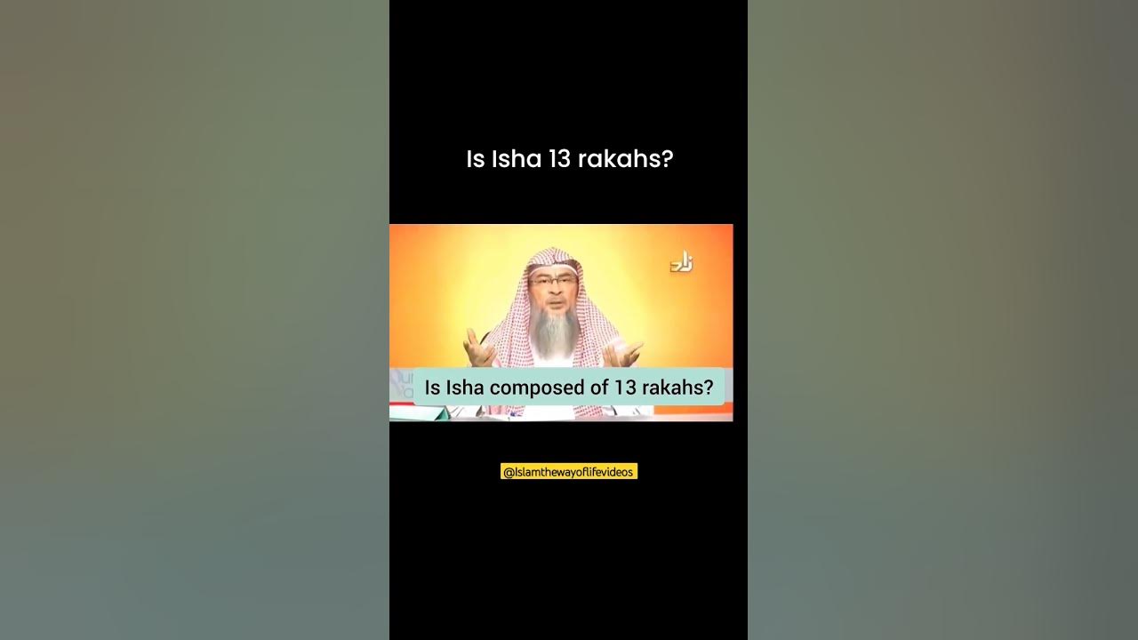 is-isha-prayer-13-rakas-islamic-remiders-ytshorts