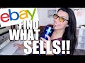 Finding Items that SELL ON eBay! How to Do Product Research and Find Items that Sell FAST!