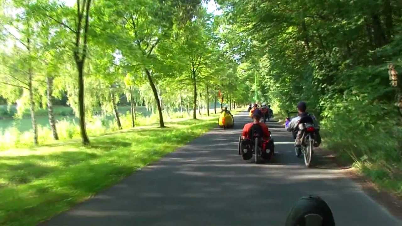 2012 Liegeradfreunde R.-L.: Liegend Leezen,  von Münster nach Nordkirchen