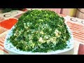 Сельдь под зеленой шубой /Простой Вкусный ЗЕЛЕНЫЙ САЛАТ/ SALAD WITH FISH