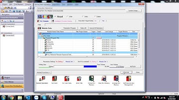 Read the program in the PLC MELSEC Q CPU series.