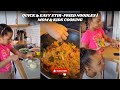 Easy Stir-Fried Noodles with Veggies & Sausages | Quick Family Lunch Recipe