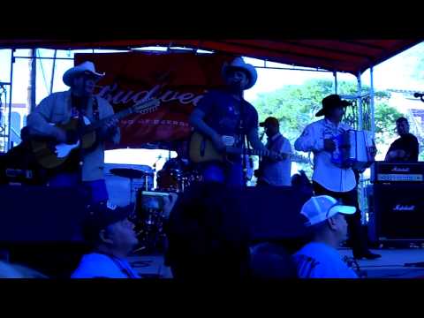 Rick Trevino with the Texmaniacs at Tejano Fan Fai...