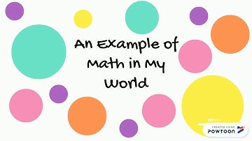 Math in My World