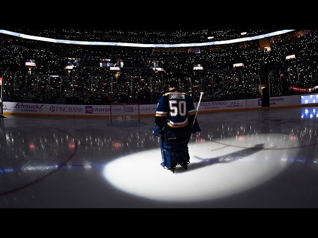 Blues, NHL make Hockey Fights Cancer a night to remember for 14-year-old  'junior security rep' - The Athletic