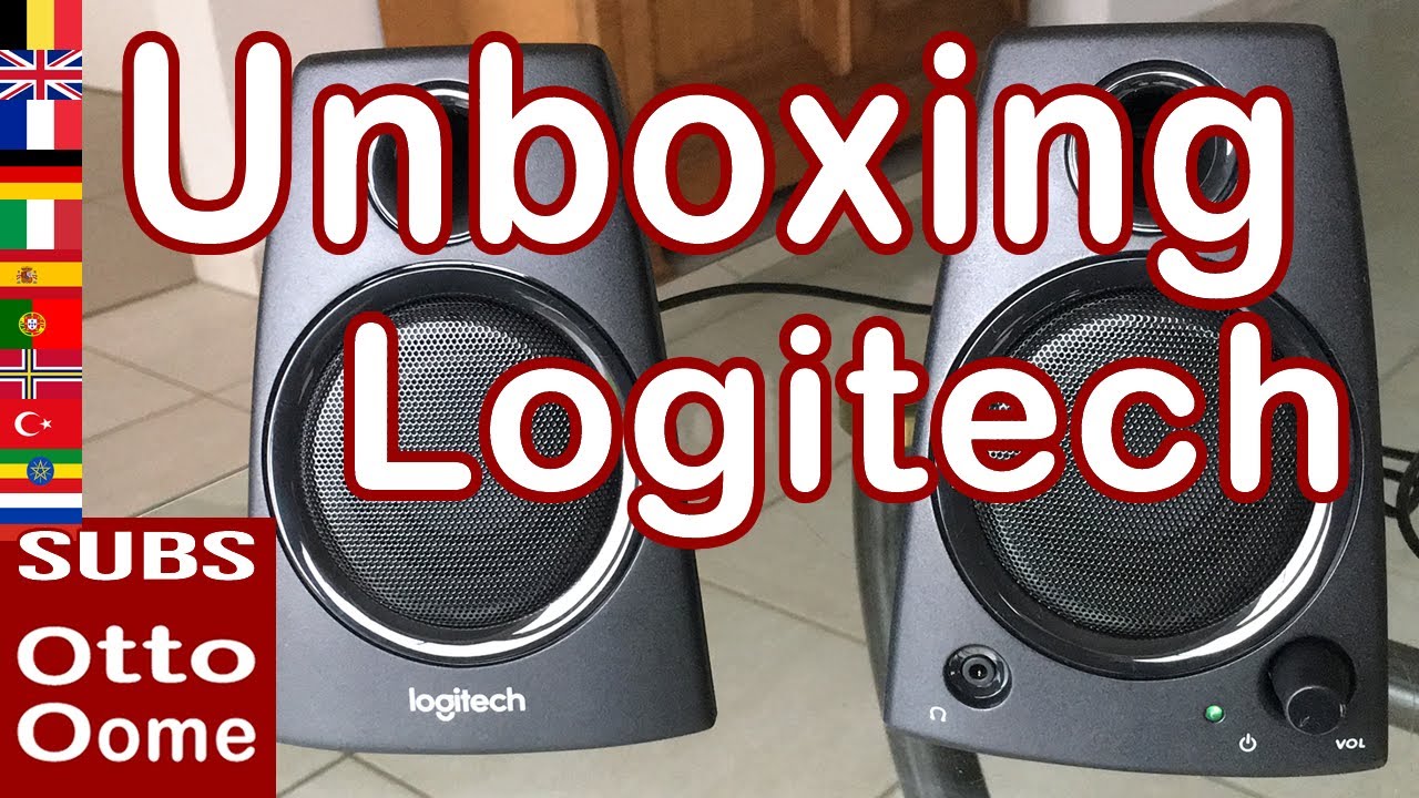 Unboxing En Installatie Logitech Z130 Luidsprekers Youtube