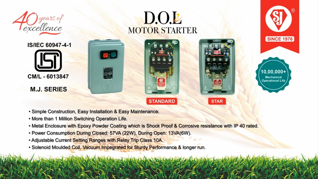 SJ 3 DOL Starter, Model No: S01, 415V at Rs 1480 in Bengaluru