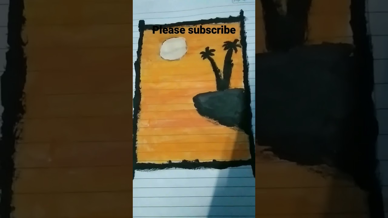 new sun ☀️ shading drawing 