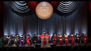 Investiture ceremony of Dr. Kristina M. Johnson
