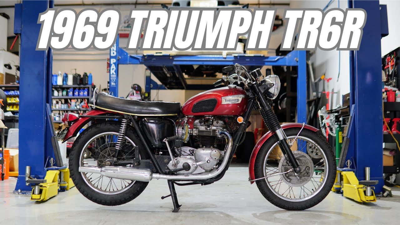 1969 Triumph TR6R / トライアンフ - YouTube