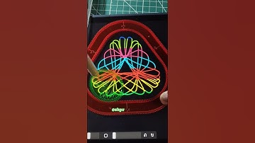 😘 How many rotations did the pen make in total ⚡ Spirograph Art 🎨 #spirograph #art 18