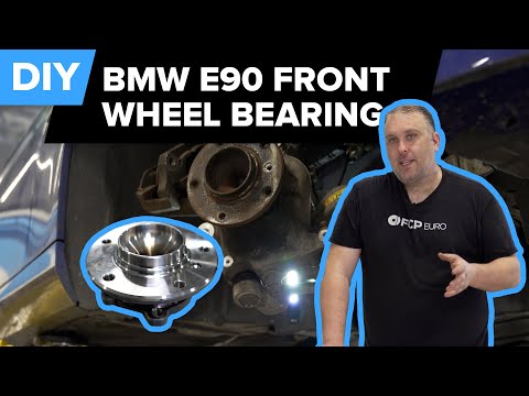 BMW E90 Front Wheel Bearing Replacement DIY (E91, E92, E93 3-Series | E82, E88 1-Series)