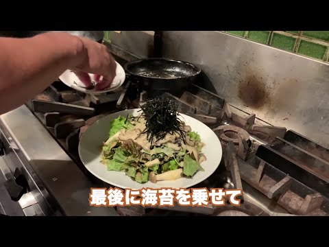 和風ドレッシングときのこのサラダ【🍳自炊戦隊！プロテンチョー】