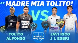 Ultimate Pádel Tour: TOLITO/ALFONSO vs RICO/ESBRI - full resumen 2024