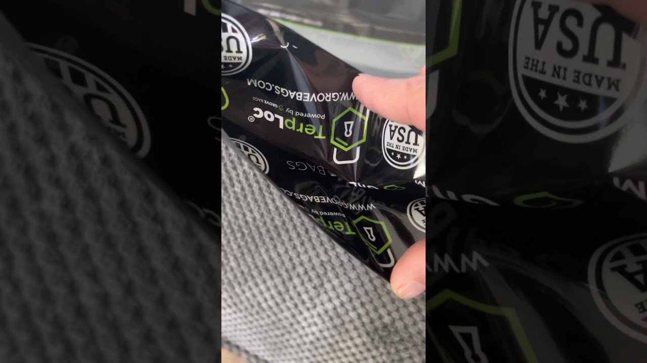 Grove bags amazing for curing cannabis sit and YouTube