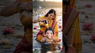 Download Lagu Ganesh Parvati maata#ai shorts#ganesh#parvati#Divine mother 💕 MP3