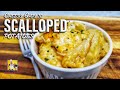 Cheesy Garlic Scalloped Potatoes | Scalloped Potato Recipe