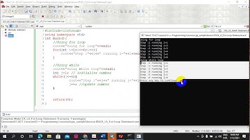 ឧទាហរណ៍អំពី Loop statement (For ,while, do...while)
