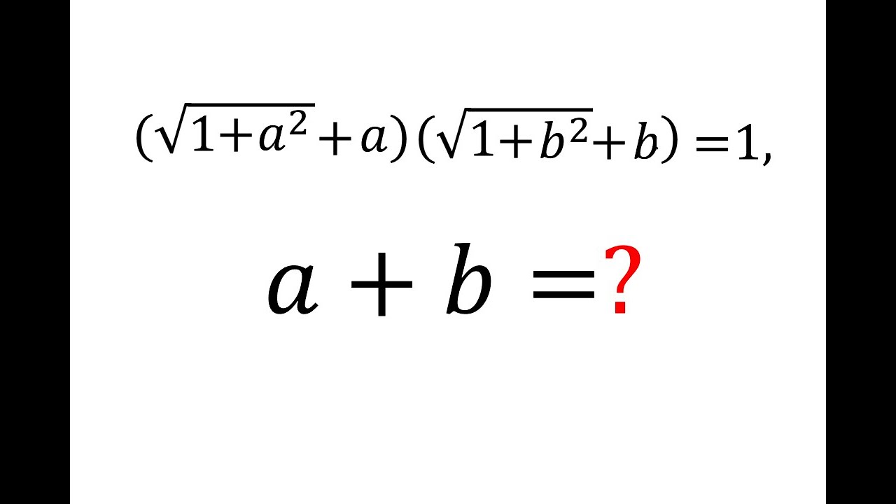How To Find The Value Of A b Trick For Removing The Root Sign YouTube how-to-find-the-value-of-a-b-trick-for-removing-the-root-sign-youtube