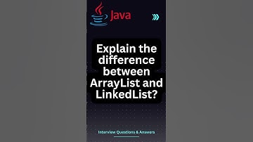 What is the difference between ArrayList and LinkedList? #java #shorts #javatutorial