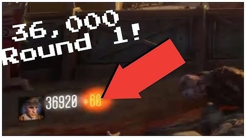 How To Get 36,000+ Points On Moon Remastered Zombies Chronicals Round 1