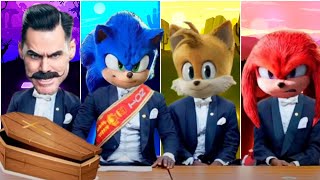 Sonic The Hedgehog 🛑 Dr. Eggman 🛑 Knuckles 🛑 Tails || Tiles Hop EDM Rush || Coffin Dance || Hopverse