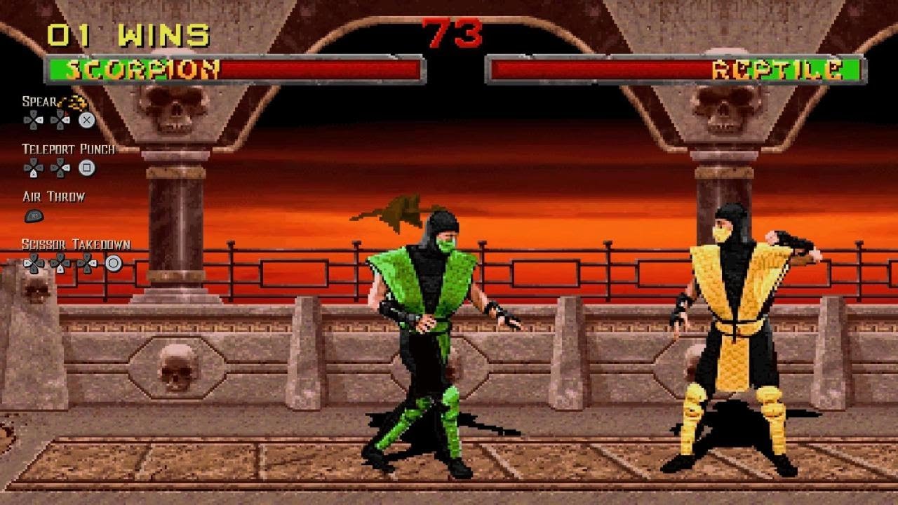 Mortal Kombat: Legacy Kollection (PS5) - Mortal Kombat 2 (Arcade) - Scorpion