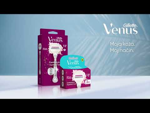 Gillette Venus Comfortglide. Moja koža. Moj način.