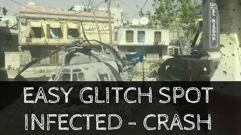 EASY INFECTED GLITCH SPOT ON CRASH (ATTACK OF THE UNDEAD)