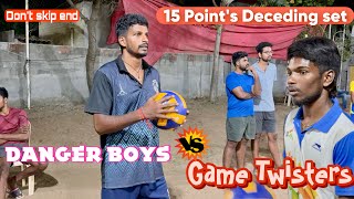 Do or Die💀 Danger ‼️ Boys Vs Game twisters Deceding Set