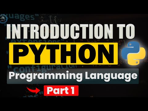 Introduction to Python Programming Language | Python Tutorial for Beginners