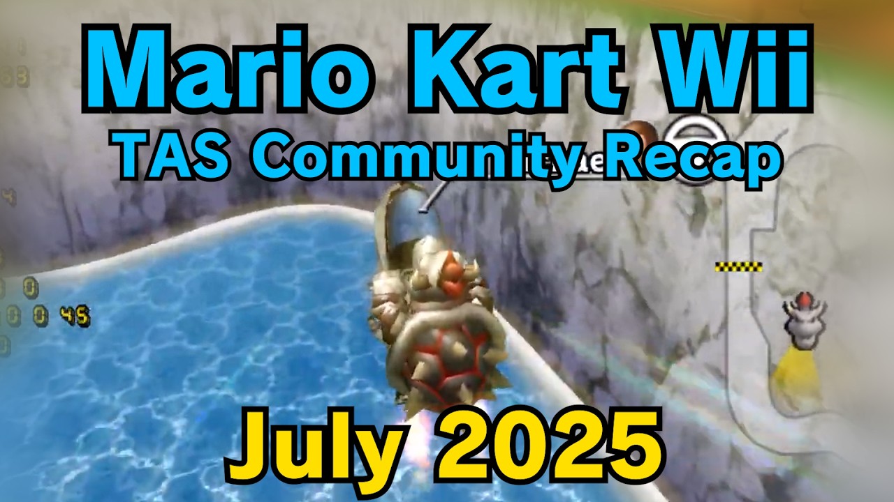 Mario Kart Wii — итоги сообщества TAS — июль 2025 г.