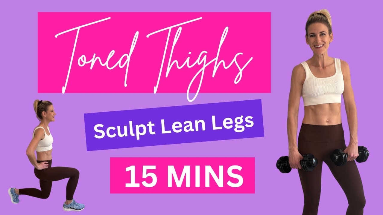 15-Minute Thigh Sculpt: Lean & Toned Legs Workout | No Repeats