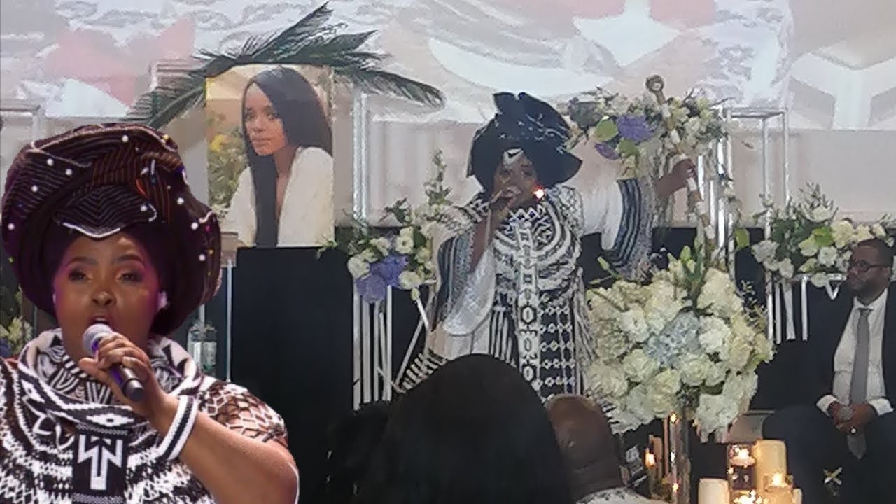 Memorial Service Of Poet Jessica Mbangeni