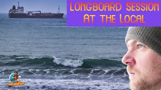 Longboard Session at the Local, Kernow for the Dream, South Coast Sessions, Cornwall Surfing.