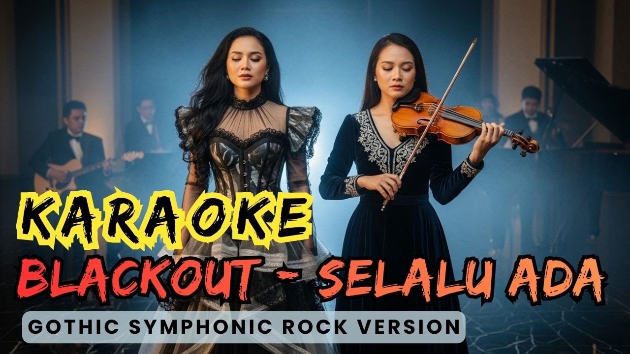 KARAOKE 🎤 Selalu Ada – Blackout 🎵 Emosional & Powerful!💫 Gothic Symphonic Rock